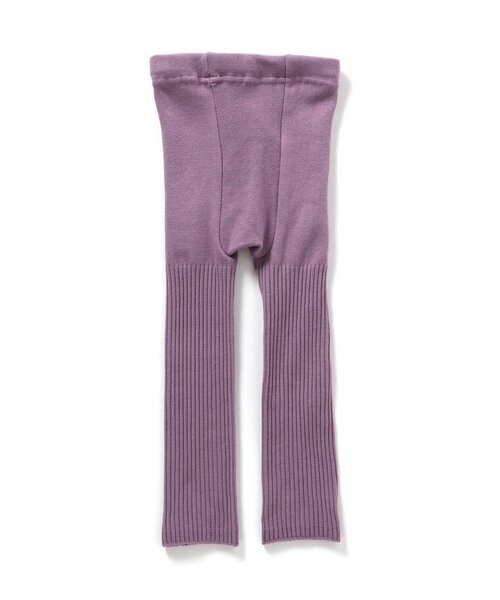 BREEZE（ブリーズ）の「リブレギンス（レギンス/スパッツ・キッズ・チャコール/ラベンダー/ブラウン/アイボリー・80/100/120/140）」の7枚目の写真