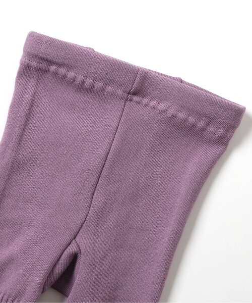 BREEZE（ブリーズ）の「リブレギンス（レギンス/スパッツ・キッズ・チャコール/ラベンダー/ブラウン/アイボリー・80/100/120/140）」の8枚目の写真