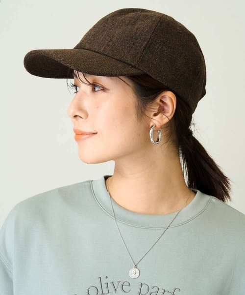 a.v.v(アーヴェヴェ)の「シンプルリングピアス(ピアス(両耳用)・レディース・シルバー/ゴールド・38)」の3枚目の写真