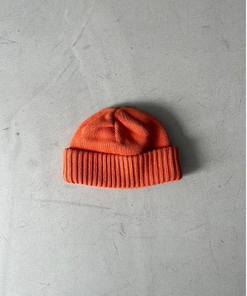 crepuscule（クレプスキュール）の「crepuscule Knit Cap 1（ニットキャップ/ビーニー・メンズ・オレンジ/グリーン/レッド/ブラック/グレー・FREE）」の5枚目の写真