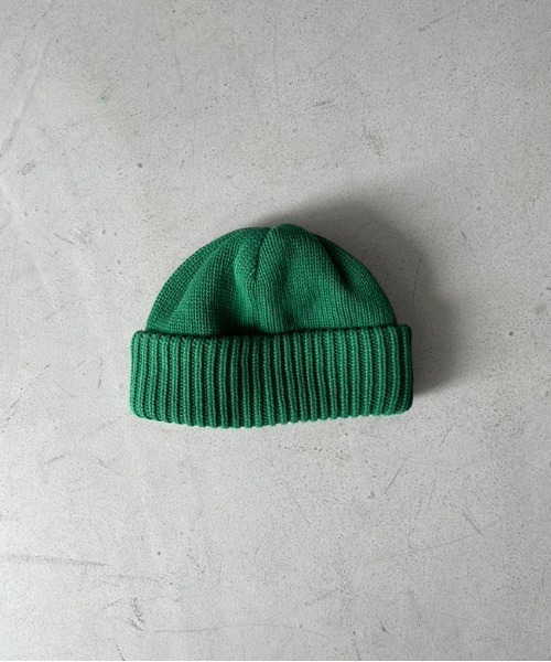 crepuscule（クレプスキュール）の「crepuscule Knit Cap 1（ニットキャップ/ビーニー・メンズ・オレンジ/グリーン/レッド/ブラック/グレー・FREE）」の3枚目の写真