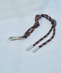 macaroni edge（マカロニエッジ）の「〈macaroni edge/マカロニエッジ〉パラコードチャーム カラビナストラップ（キーホルダー）」