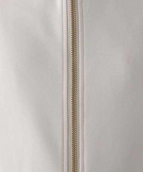 GLOBAL WORK Smile Seed Store（グローバルワーク スマイルシードストア）の「上品ジップパーカー/129661（カーディガン/ボレロ・レディース・ブラック/ベージュ/アイボリー/チャコール・SMALL/MEDIUM/LARGE/X-LARGE）」の16枚目の写真