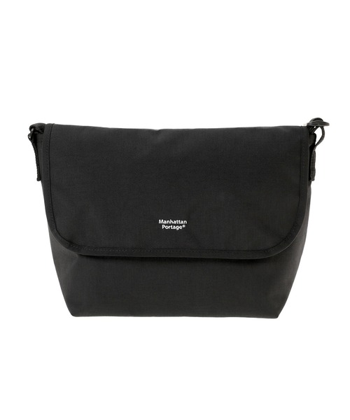 Manhattan Portage（マンハッタンポーテージ）の「NY Messenger Bag JR Back Pocket W/ Divider Magnet（メッセンジャーバッグ・メンズ・ブラック・MEDIUM）」の3枚目の写真