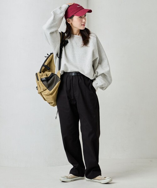 FREAK'S STORE(フリークスストア)の「限定展開 FREAK'S STORE OUTDOORS クライミング パンツ(その他パンツ・レディース・オリーブ/ブラック/ナチュラル/ブルー/ベージュ/ネイビー・SMALL/MEDIUM)」の9枚目の写真