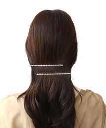 Three Four Time | ボールチェーンロングヘアピン(ヘアピン)