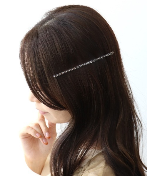 Three Four Time（ｽﾘｰﾌｫｰﾀｲﾑ）の「ボールチェーンロングヘアピン（ヘアピン・レディース・シルバー/ブラック/ゴールド・FREE）」の18枚目の写真