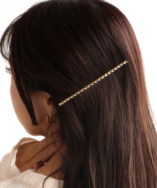 JenniferBehr ヘアピン ボビーピン チェーン ヘアアクセ ２個SET JenniferBehr ヘアピン ボビーピン チェーン ヘアアクセ 2個SET