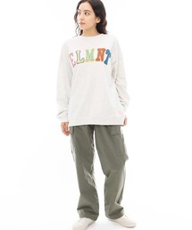 ELEMENT eden（エレメントエデン）の「ELEMENT レディース SHOD PANTS CA05 WOME ロングパンツ 【2024年秋冬モデル】/エレメントウエストゴムドローコード付きカーゴパンツ（カーゴパンツ）」