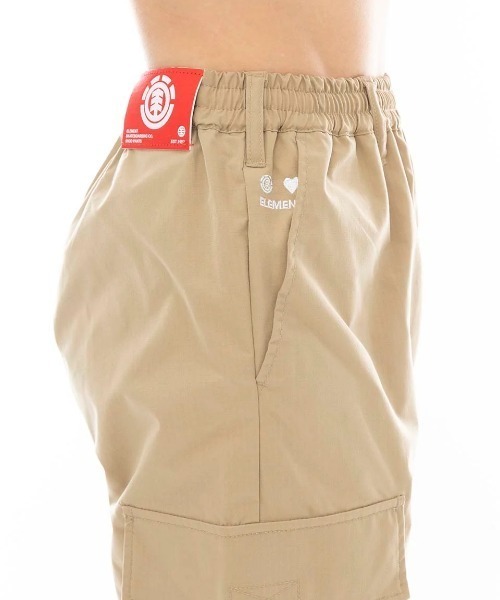 ELEMENT eden(エレメントエデン)の「ELEMENT レディース SHOD PANTS CA05 WOME ロングパンツ 【2024年秋冬モデル】/エレメントウエストゴムドローコード付きカーゴパンツ(カーゴパンツ・レディース・オリーブ/ブラック/ベージュ・MEDIUM)」の13枚目の写真