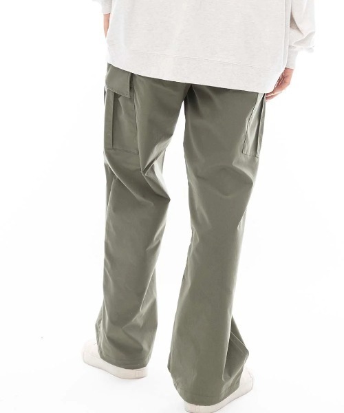 ELEMENT eden(エレメントエデン)の「ELEMENT レディース SHOD PANTS CA05 WOME ロングパンツ 【2024年秋冬モデル】/エレメントウエストゴムドローコード付きカーゴパンツ(カーゴパンツ・レディース・オリーブ/ブラック/ベージュ・MEDIUM)」の16枚目の写真