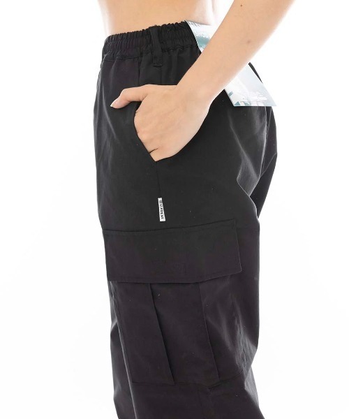 ELEMENT eden(エレメントエデン)の「ELEMENT レディース SHOD PANTS CA05 WOME ロングパンツ 【2024年秋冬モデル】/エレメントウエストゴムドローコード付きカーゴパンツ(カーゴパンツ・レディース・オリーブ/ブラック/ベージュ・MEDIUM)」の5枚目の写真