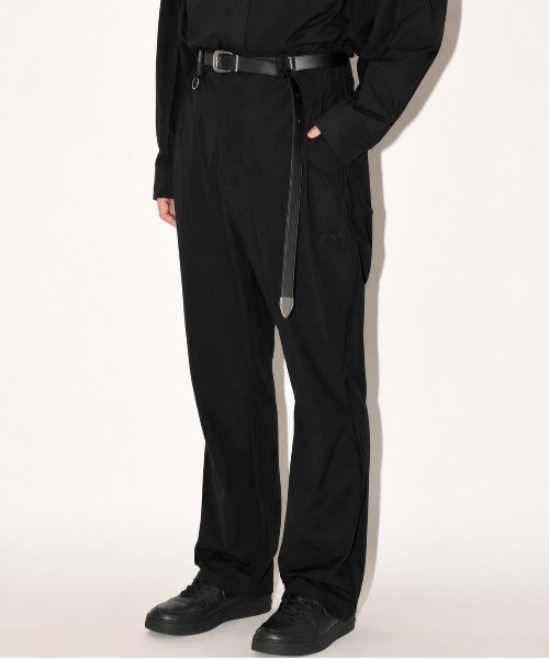 SUPERTHANKS(スーパーサンクス)の「アウトサイダー ストレッチナイロンパンツ/Outsider flare trousers(その他パンツ・メンズ・カーキ/ブラック/ベージュ・S/M/L)」の14枚目の写真