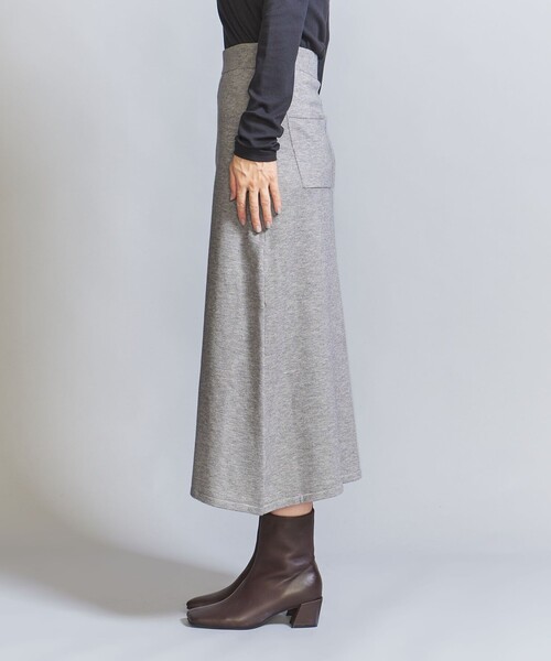 BEAUTY&YOUTH UNITED ARROWS（ビューティーアンドユースユナイテッドアローズ）の「【WEB限定】スポンディッシュニット フレアスカート -ウォッシャブル-（スカート・レディース・レッド/ブラック/オフホワイト/グレー・FREE）」の19枚目の写真