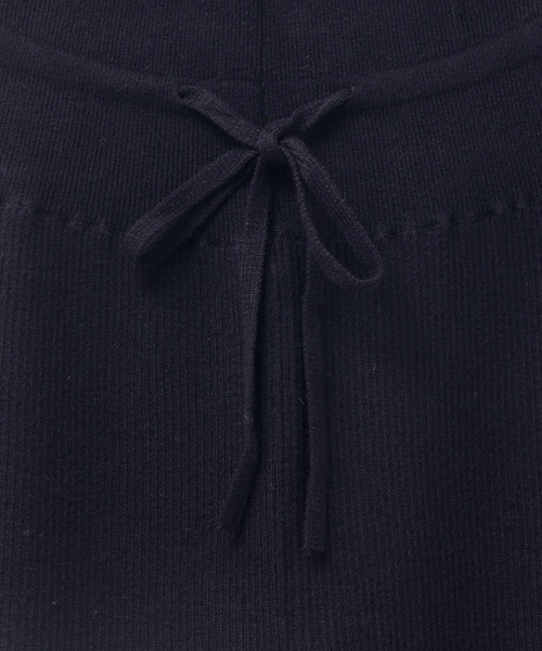 HusHusH（ハッシュアッシュ）の「HusHusH リブニットパンツ（その他パンツ・レディース・チャコールグレー/ブラック・M/L）」の11枚目の写真