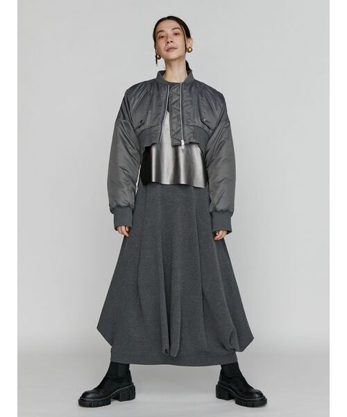 UN3D.（アンスリード）の「W TUCK KNIT OP / ダブルタックニット