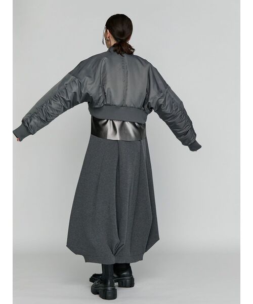 UN3D.（アンスリード）の「W TUCK KNIT OP / ダブルタックニット