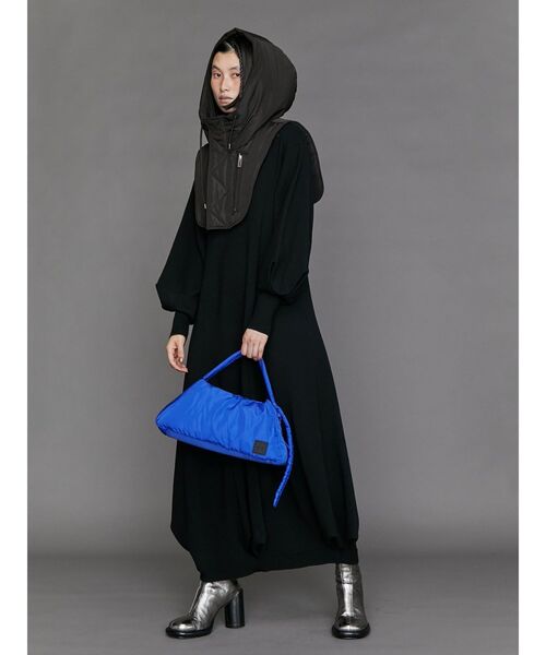 UN3D.（アンスリード）の「W TUCK KNIT OP / ダブルタックニットワンピース（ワンピース・レディース・グリーン/ブラック/グレー・36/38）」の18枚目の写真