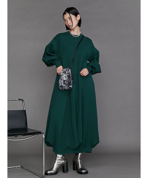 UN3D.（アンスリード）の「W TUCK KNIT OP / ダブルタックニット