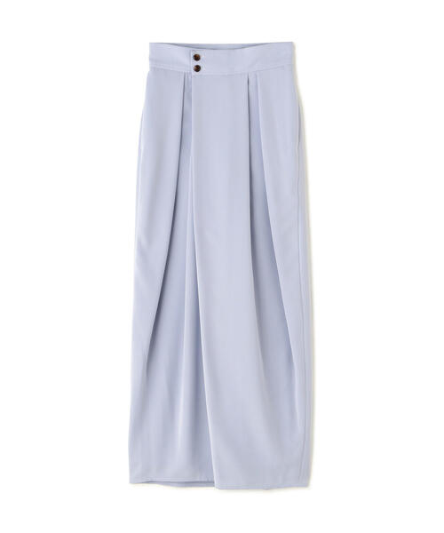 NATURAL BEAUTY BASIC（ナチュラルビューティーベーシック）の「◇アシメウエストタックパンツ（その他パンツ・レディース・ベージュ/ネイビー/ブルー・SMALL/MEDIUM）」の4枚目の写真