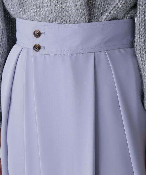 NATURAL BEAUTY BASIC（ナチュラルビューティーベーシック）の「◇アシメウエストタックパンツ（その他パンツ・レディース・ベージュ/ネイビー/ブルー・SMALL/MEDIUM）」の12枚目の写真