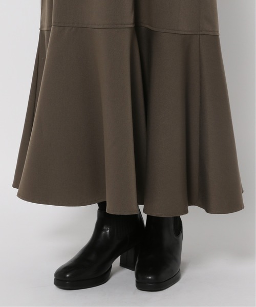 mysty woman（ミスティウーマン）の「フラップポケットジャンスカ　 260053（ジャンパースカート・レディース・ブラック/ライトベージュ/ブラウン・FREE）」の13枚目の写真
