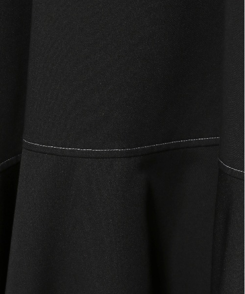 mysty woman（ミスティウーマン）の「フラップポケットジャンスカ　 260053（ジャンパースカート・レディース・ブラック/ライトベージュ/ブラウン・FREE）」の15枚目の写真