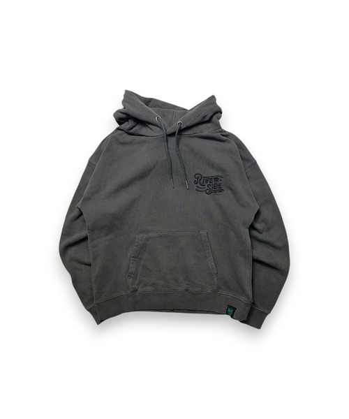 RIVER SIDE CULTURE(リバーサイドカルチャー)の「RIVER SIDE CULTURE/RSCピグメントROGO プルパーカー (M4)(パーカー・メンズ・ベージュ/ネイビー/イエロー/チャコールグレー・MEDIUM/LARGE/X-LARGE)」の15枚目の写真
