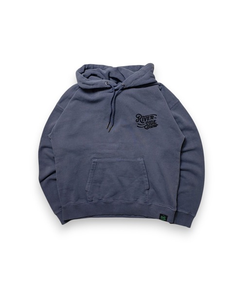 RIVER SIDE CULTURE(リバーサイドカルチャー)の「RIVER SIDE CULTURE/RSCピグメントROGO プルパーカー (M4)(パーカー・メンズ・ベージュ/ネイビー/イエロー/チャコールグレー・MEDIUM/LARGE/X-LARGE)」の19枚目の写真