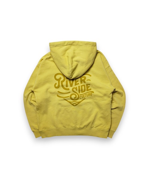 RIVER SIDE CULTURE(リバーサイドカルチャー)の「RIVER SIDE CULTURE/RSCピグメントROGO プルパーカー (M4)(パーカー・メンズ・ベージュ/ネイビー/イエロー/チャコールグレー・MEDIUM/LARGE/X-LARGE)」の22枚目の写真