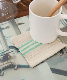 BAYFLOW（ベイフロー）の「BF JUICY COLORS起毛ストライプコースター10×10（ランチョンマット/テーブルウェア）」