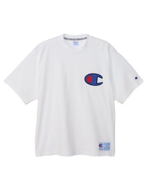 Champion（チャンピオン）の「Champion/チャンピオン/SHORT SLEEVE T-SHIRT（Tシャツ/カットソー・メンズ・ブラック/ホワイト・MEDIUM/LARGE/X-LARGE）」の3枚目の写真