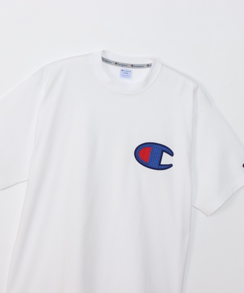 Champion（チャンピオン）の「Champion/チャンピオン/SHORT SLEEVE T-SHIRT（Tシャツ/カットソー・メンズ・ブラック/ホワイト・MEDIUM/LARGE/X-LARGE）」の5枚目の写真