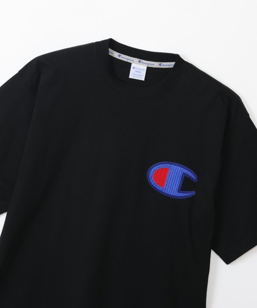 Champion（チャンピオン）の「Champion/チャンピオン/SHORT SLEEVE T-SHIRT（Tシャツ/カットソー・メンズ・ブラック/ホワイト・MEDIUM/LARGE/X-LARGE）」の10枚目の写真