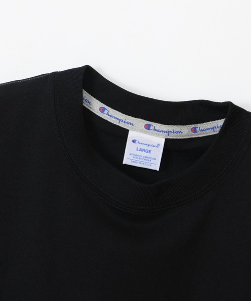 Champion（チャンピオン）の「Champion/チャンピオン/SHORT SLEEVE T-SHIRT（Tシャツ/カットソー・メンズ・ブラック/ホワイト・MEDIUM/LARGE/X-LARGE）」の11枚目の写真