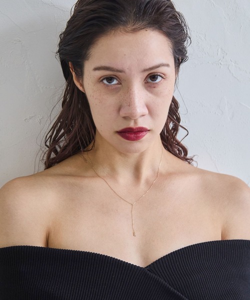 JUPITER(ジュピター)の「【K10】イニシャルY字ネックレス<全長約45cm(調節した時の長さ42㎝)>(ネックレス・レディース・A/S/K/M/N/Y・FREE)」の21枚目の写真