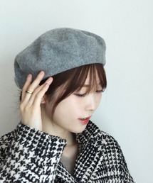 Jines（ジネス）の「バスクベレー帽（ハンチング/ベレー帽）」