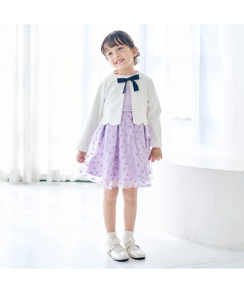 apres les cours（アプレレクール）の「フリルリブソックス（ソックス/靴下・キッズ・ライトグレー/アイボリー・12/15 /18/21）」の3枚目の写真