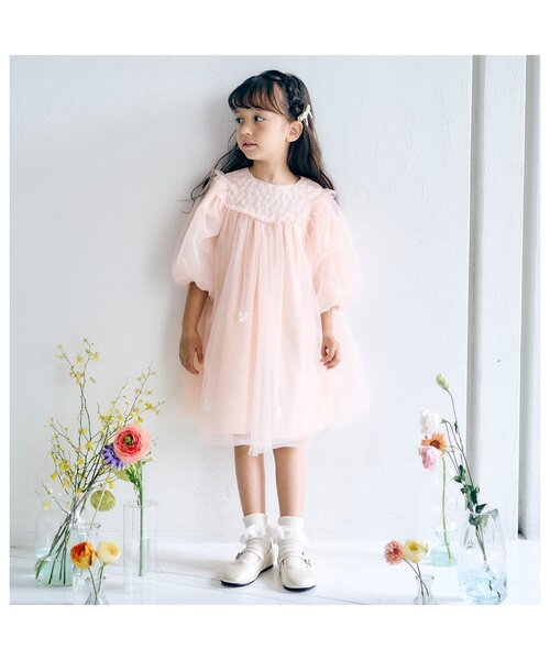 apres les cours（アプレレクール）の「フリルリブソックス（ソックス/靴下・キッズ・ライトグレー/アイボリー・12/15 /18/21）」の6枚目の写真