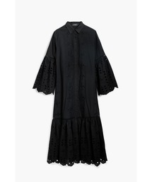 Desigual デシグアル　ロングワンピース　黒　長袖 Desigual｜デシグアルのワンピース（ブラック/黒色系）通販 - ZOZOTOWN