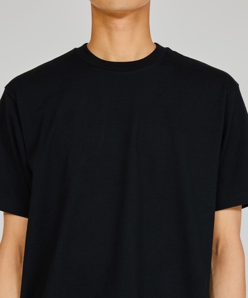 HANES（ヘインズ）の「【Hanes/ヘインズ】メンズ KURO クルーネックTシャツ（Tシャツ/カットソー・メンズ・ブラック・SMALL/MEDIUM/LARGE/X-LARGE）」の3枚目の写真