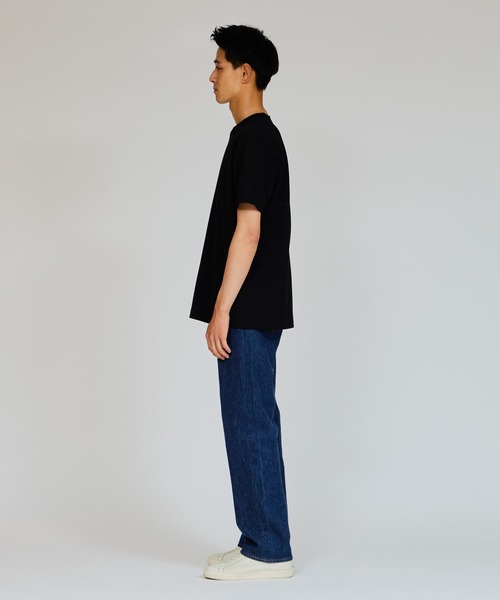 HANES（ヘインズ）の「【Hanes/ヘインズ】メンズ KURO クルーネックTシャツ（Tシャツ/カットソー・メンズ・ブラック・SMALL/MEDIUM/LARGE/X-LARGE）」の7枚目の写真