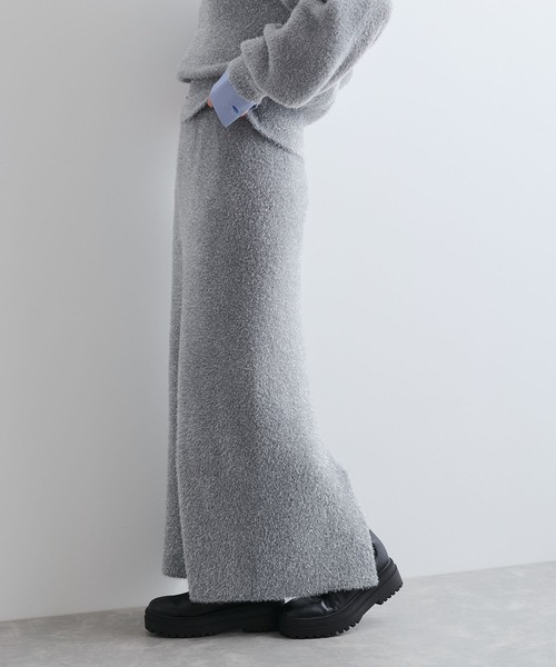 VIS（ビス）の「【セットアップ対応】ラメシャギーニットスカート【静電気防止】（スカート・レディース・ピンク系その他2/ライトグレー/ベージュ系その他・FREE）」の11枚目の写真