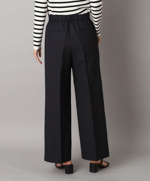 DRESSTERIOR（ドレステリア）の「◆【美シルエット／洗える】リネンブレンドワイドパンツ（その他パンツ・レディース・オフホワイト/ネイビー/ライトベージュ・34/36/38/40）」の20枚目の写真
