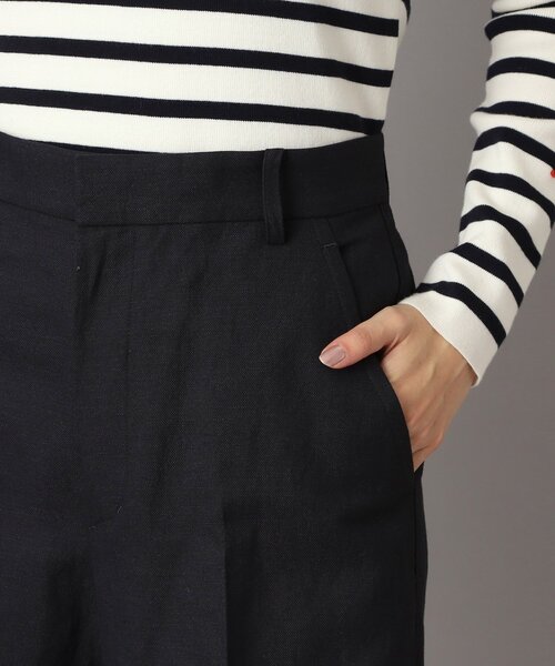 DRESSTERIOR（ドレステリア）の「◆【美シルエット／洗える】リネンブレンドワイドパンツ（その他パンツ・レディース・オフホワイト/ネイビー/ライトベージュ・34/36/38/40）」の16枚目の写真