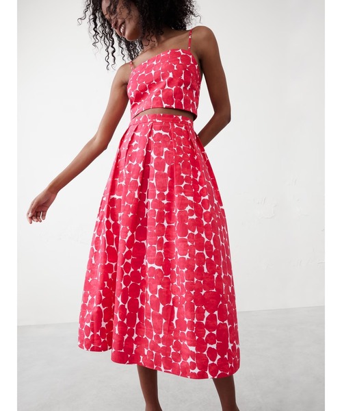 送料込/関税込■MARNI■花柄コットンポプリンミディスカート 花柄スカート｜MARNI｜MOGGIE CO-OP – Moggie co-op Online