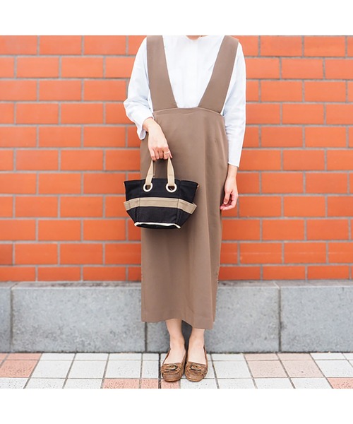 LES TOILES DU SOLEIL(レトワールデュソレイユ)の「bateau tote petit(バトートート プティ)(トートバッグ・レディース・ブラック系/グリーン系/ネイビー系・フリー)」の8枚目の写真