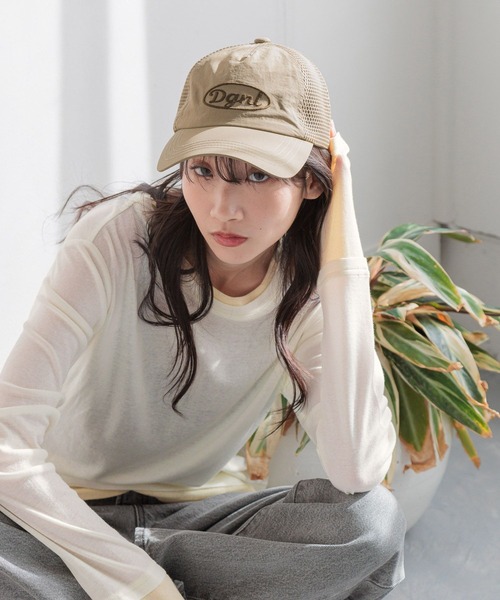 LOWRYS FARM（ローリーズファーム）の「ハイショクタイトＬＳ 288799（Tシャツ/カットソー・レディース・チャコールグレー/パープル/アイボリー・FREE）」の10枚目の写真