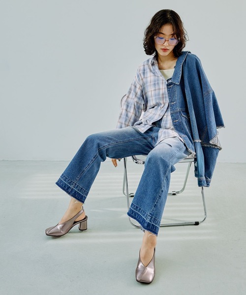 セール】フレアデニム 242519（デニムパンツ）｜LEPSIM（レプシィム