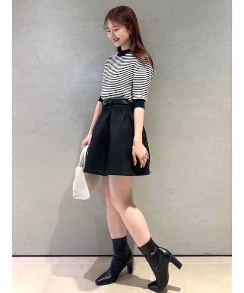 SNIDEL（スナイデル）の「スカーフ付きニットプルオーバー（ニット